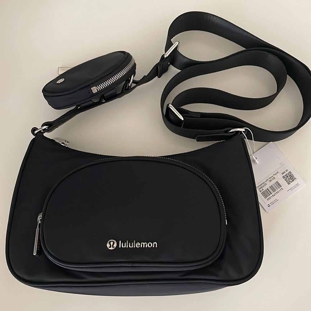 Lululemon Nano Pouch Crossbody - Black - NWT